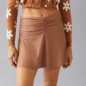 Urban Outfitters Tan Mini Skirt